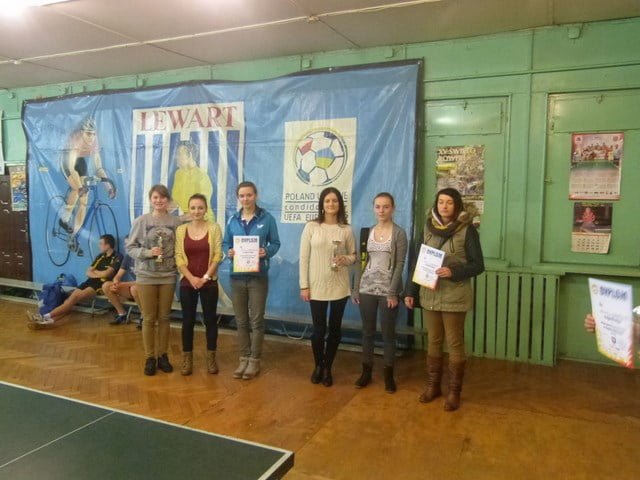 Drużynowe Mistrzostwa Powiatu w tenisie stołowym dziewcząt i chłopców