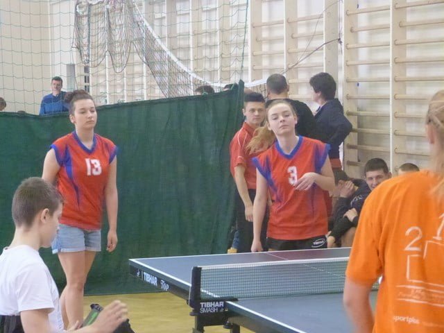 Eliminacje rejonowe w tenisie stołowym drużynowym „Licealiada 2014”
