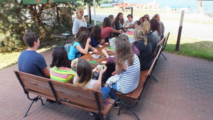 Poznajemy się w zabawie - wyjazd integracyjny klas pierwszych tz