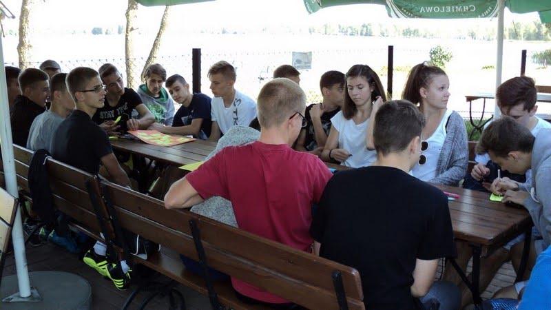 Poznajemy się w zabawie - wyjazd integracyjny klas pierwszych tz