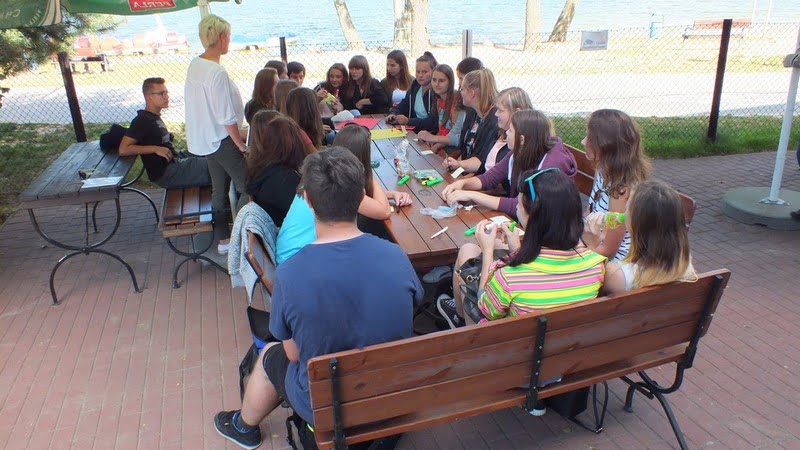 Poznajemy się w zabawie - wyjazd integracyjny klas pierwszych tz