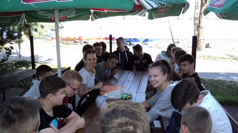 Poznajemy się w zabawie - wyjazd integracyjny klas pierwszych tz