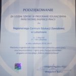 RCEZ w programie edukacyjnym „KULTURA BEZPIECZEŃSTWA”