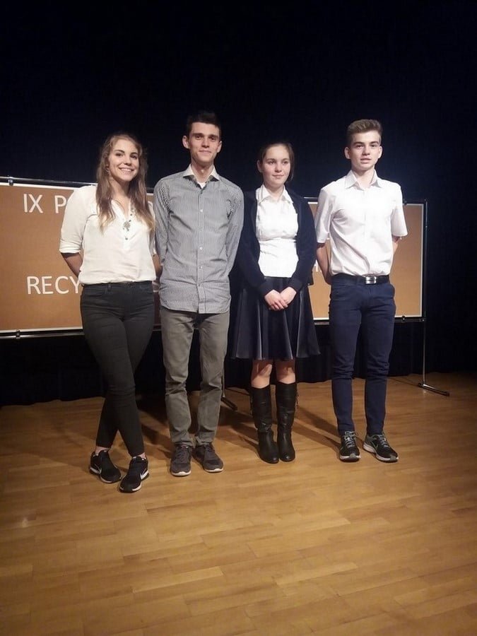 Sukces ucznia RCEZ w IX Konkursie Recytatorskim im. Zbigniewa Herberta