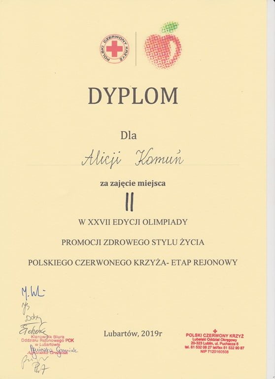 XXVII edycja Ogólnopolskiej Olimpiady Promocji Zdrowego Stylu Życia