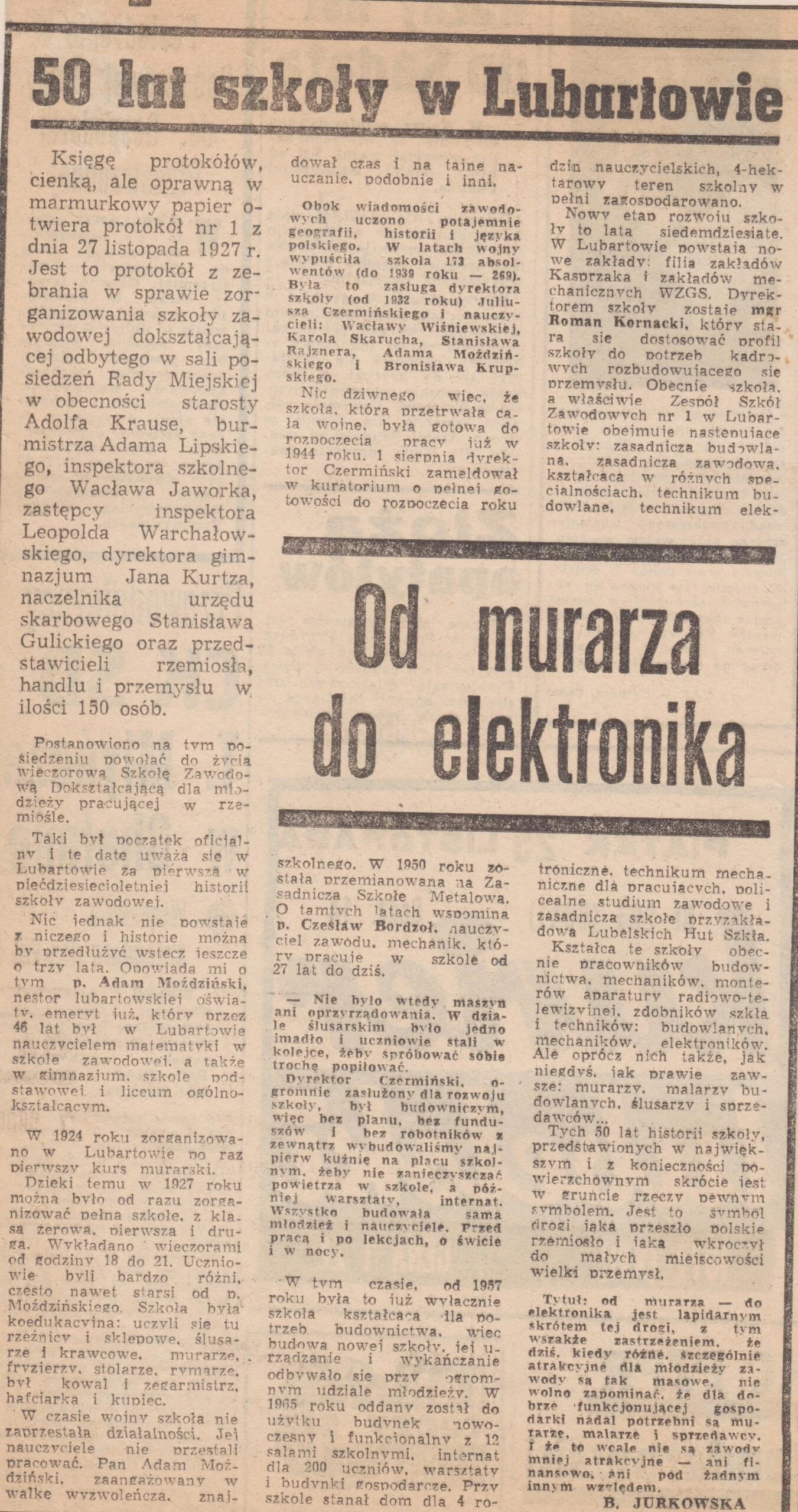 Historia RCEZ lata 1975-1976