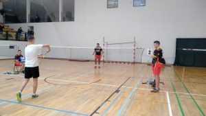 Mistrzostwach Województwa w Badmintonie Drużynowym