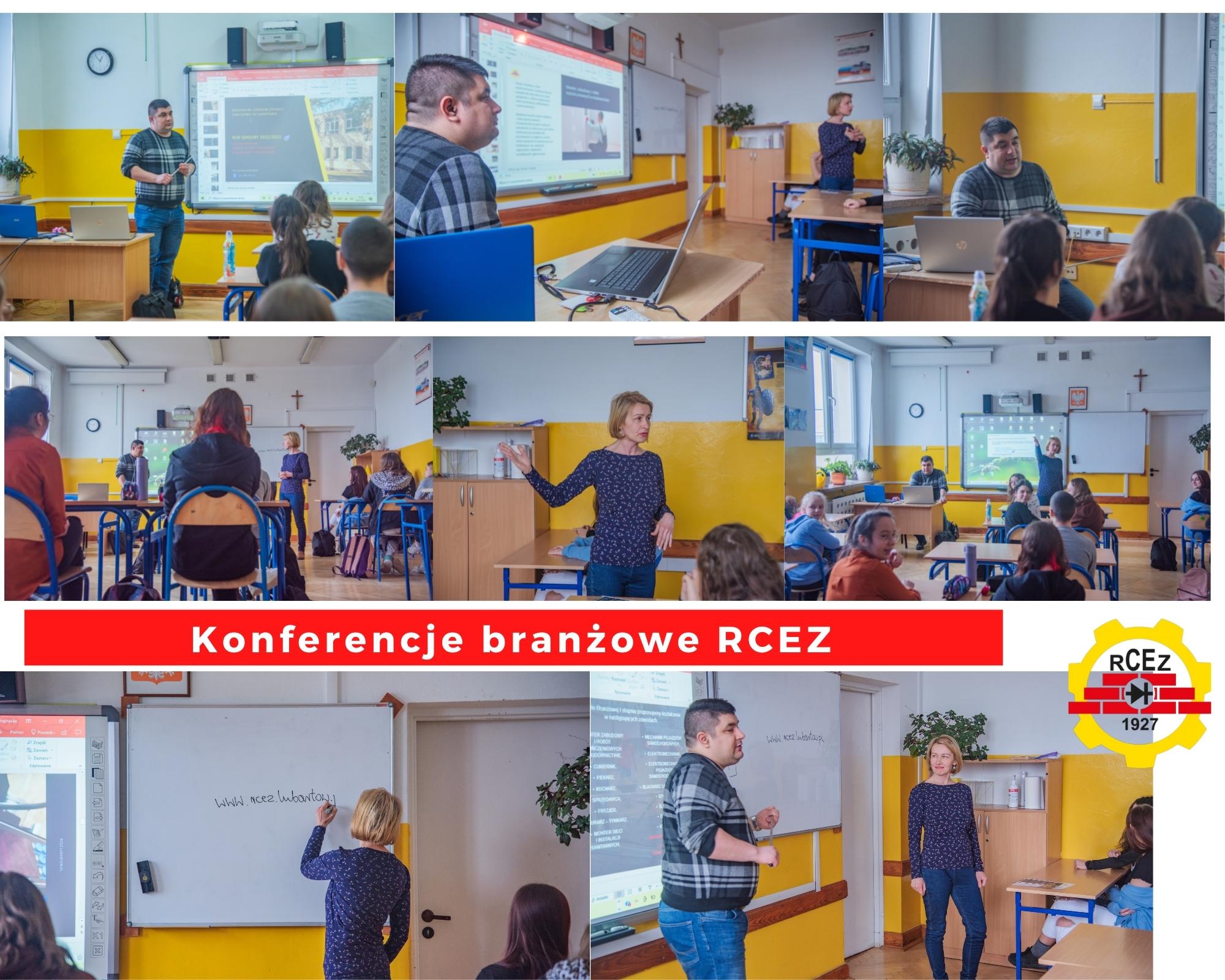 Konferencja branżowa RCEZ - Szkoła Podstawowa w Skrobowie 08.03.2022r.
