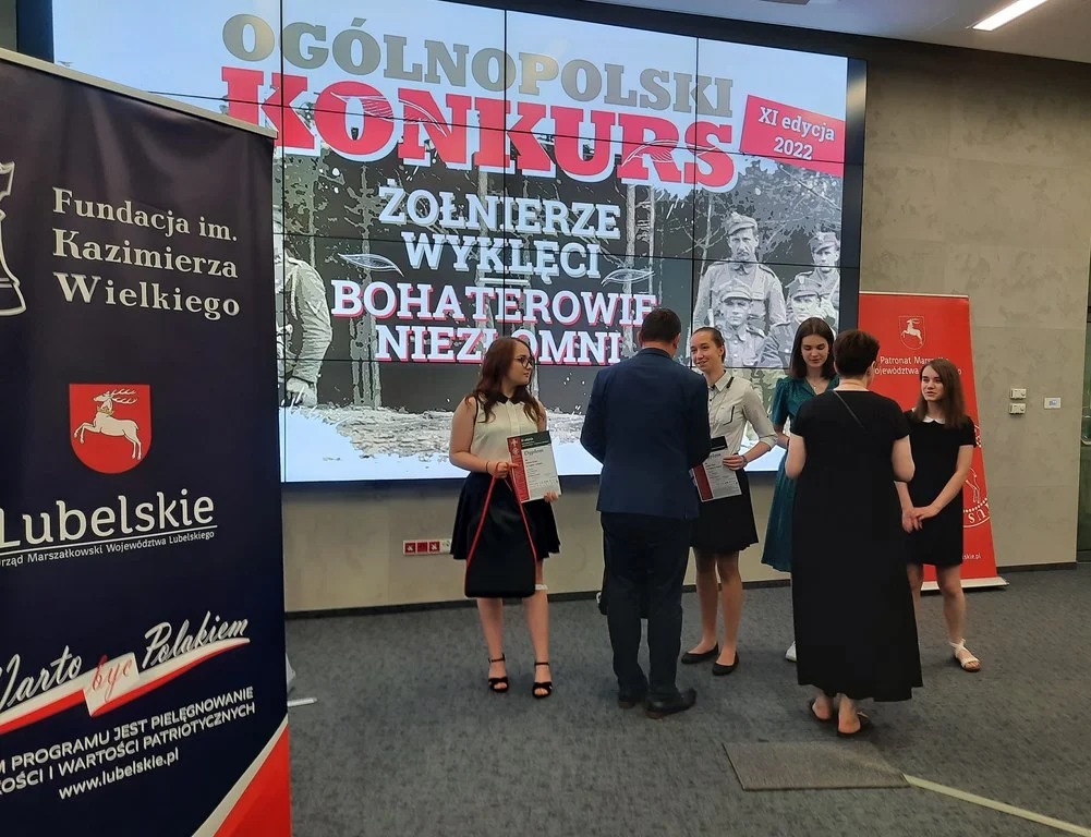 I miejsce Klaudii Kęski w XI edycji Ogólnopolskiego Konkursu „Żołnierze Wyklęci – Bohaterowie Niezłomni”