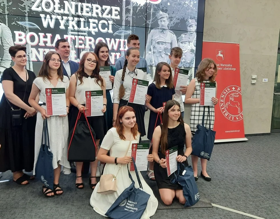 I miejsce Klaudii Kęski w XI edycji Ogólnopolskiego Konkursu „Żołnierze Wyklęci – Bohaterowie Niezłomni”