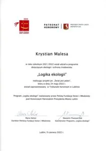 Konferencja zamykająca projekty młodzieży w ramach programu „Logika ekologii”