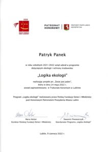 Konferencja zamykająca projekty młodzieży w ramach programu „Logika ekologii”