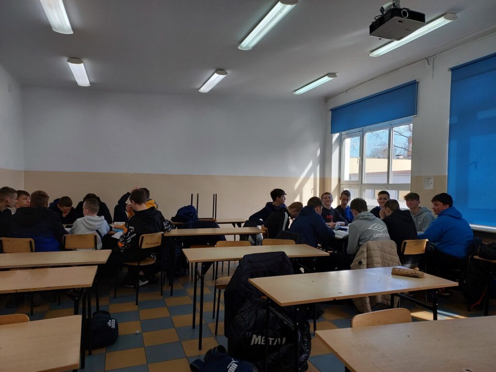 Gra dydaktyczna na zajęciach technologii robót wykończeniowych.