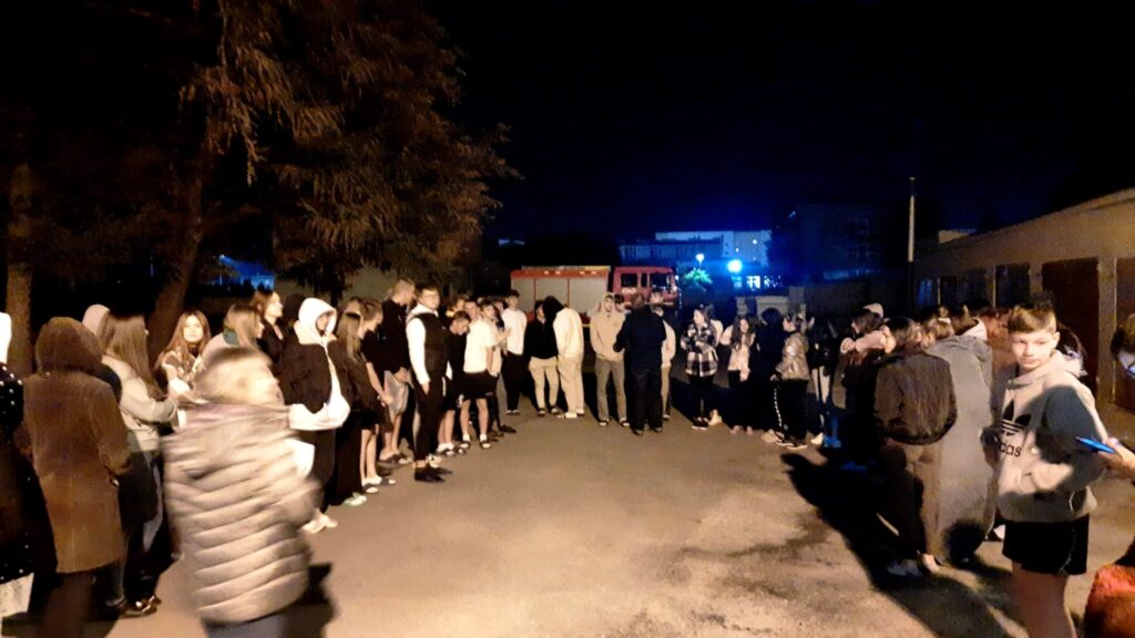 Probna Ewakuacja W Bursie Szkolnej W Rcez W Lubartowie 1