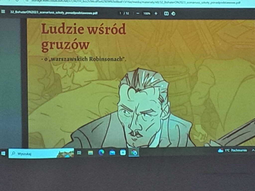 Spotkanie Z Historia W Rcez Cz.2 Bohateron – Wlacz Historie Ludzie Wsrod Gruzow – O „warszawskich Robinsonach 1