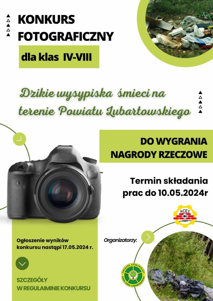 Dzikie Wysypiska śmieci Na Terenie Powiatu Lubartowskiego Plakat
