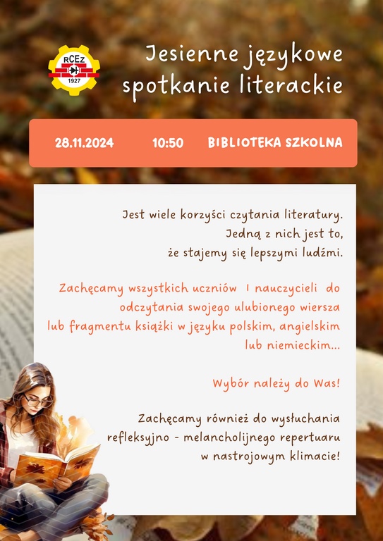 Jesienne Spotkanie Literackie