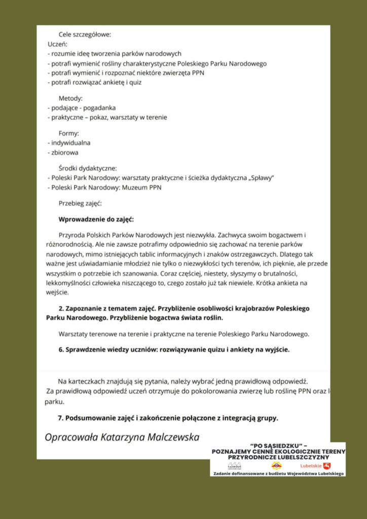 Po Sąsiedzku Poznajemy Cenne Ekologicznie Tereny Przyrodnicze Lubelszczyzny (1)