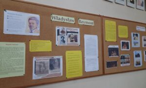 Rok 2025 Rokiem Władysława Stanisława Reymonta – wystawa w bibliotece szkolnej