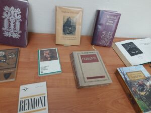 Rok 2025 Rokiem Władysława Stanisława Reymonta – wystawa w bibliotece szkolnej