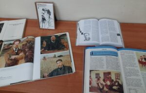 Rok 2025 Rokiem Władysława Stanisława Reymonta – wystawa w bibliotece szkolnej