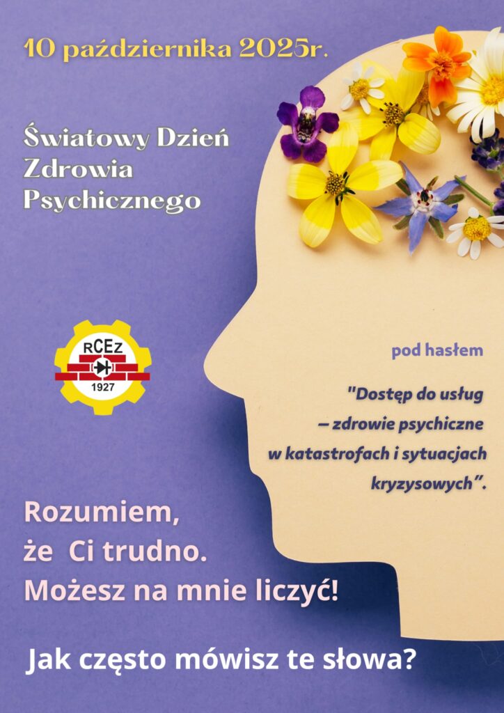 10 października 2025r. Światowy Dzień Zdrowia Psychicznego