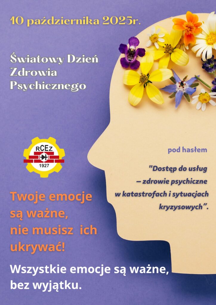 10 października 2025r. Światowy Dzień Zdrowia Psychicznego