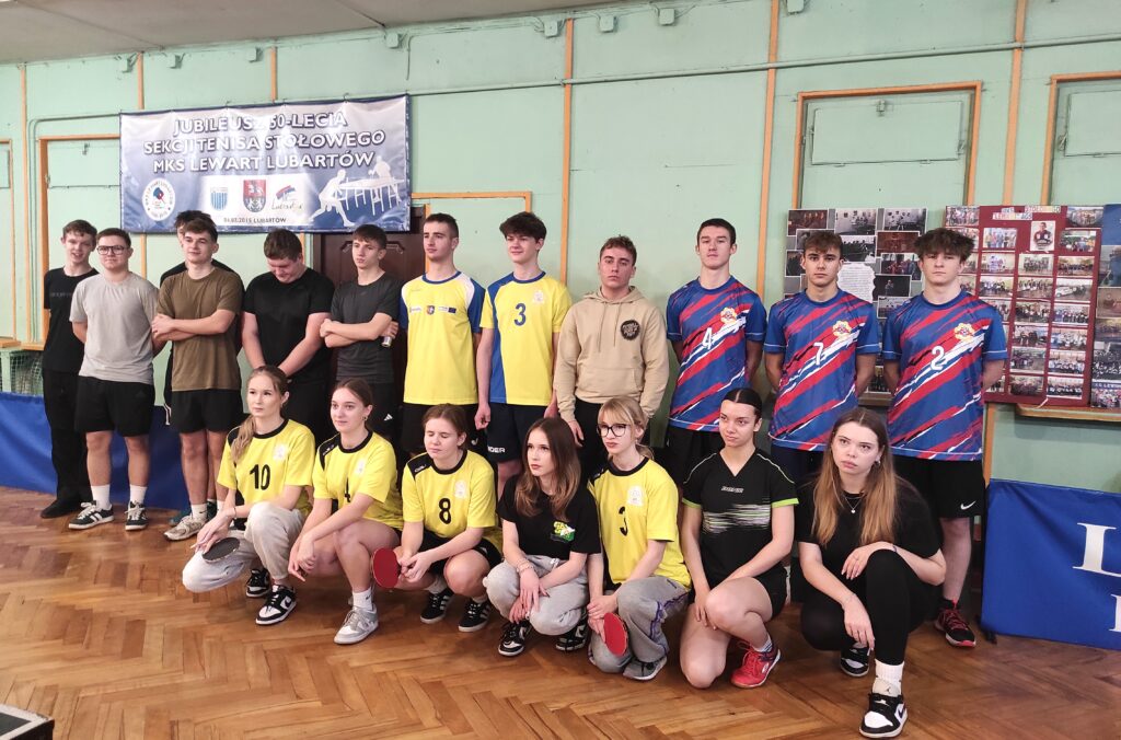 Mistrzostwa Powiatu w Tenisie Stołowym Drużynowym – „Licealiada 2025/2026”