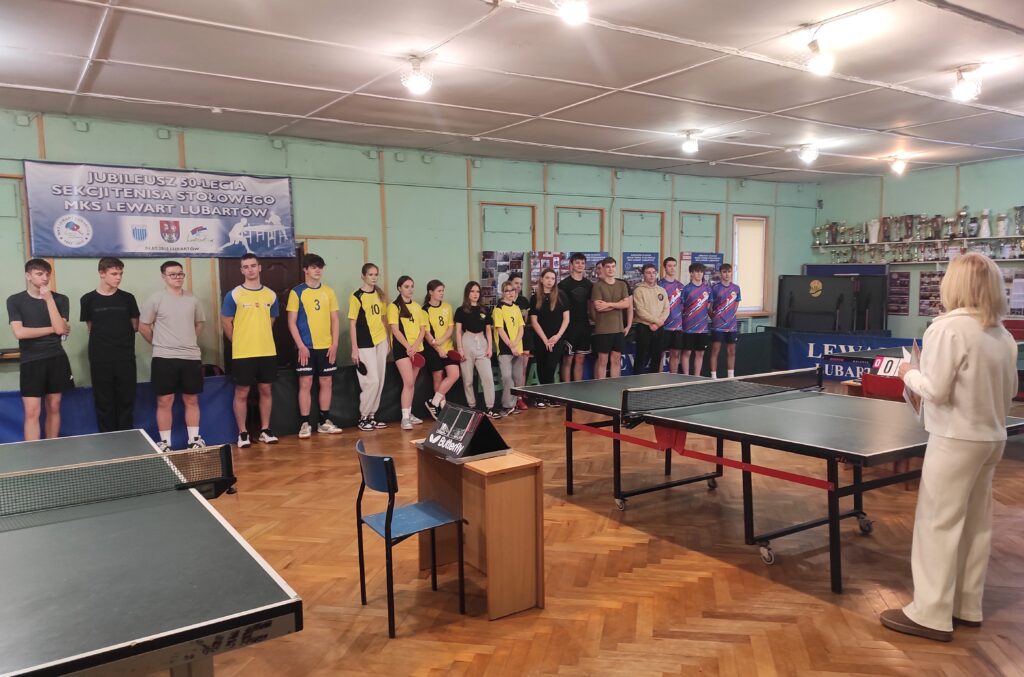 Mistrzostwa Powiatu w Tenisie Stołowym Drużynowym – „Licealiada 2025/2026”