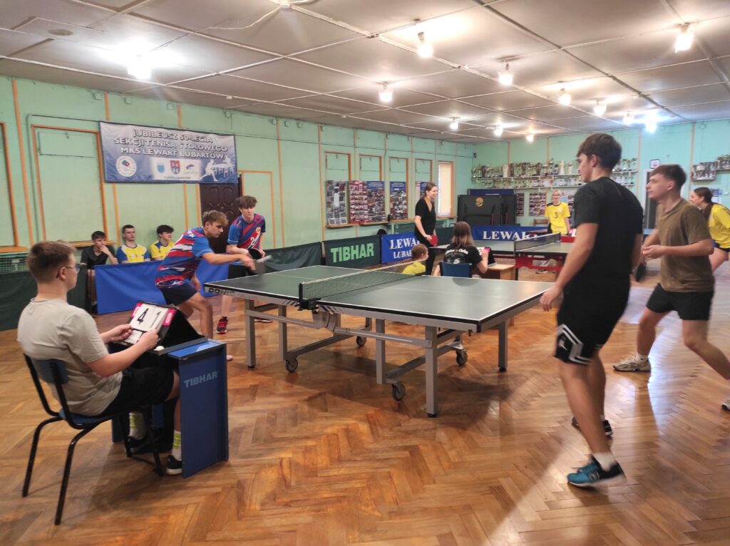 Mistrzostwa Powiatu w Tenisie Stołowym Drużynowym – „Licealiada 2025/2026”