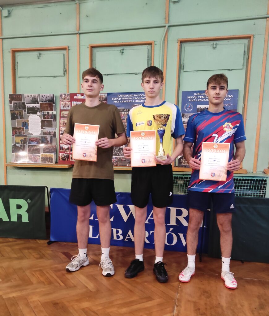 Mistrzostwa Powiatu w Tenisie Stołowym Drużynowym – „Licealiada 2025/2026”