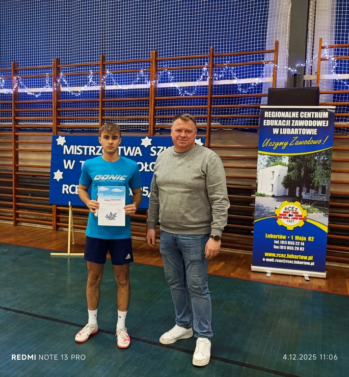 Mistrzostwa Szkoły Dziewcząt i Chłopców w Tenisie Stołowym 2025/2026