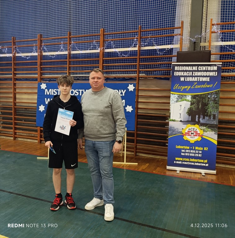 Mistrzostwa Szkoły Dziewcząt i Chłopców w Tenisie Stołowym 2025/2026