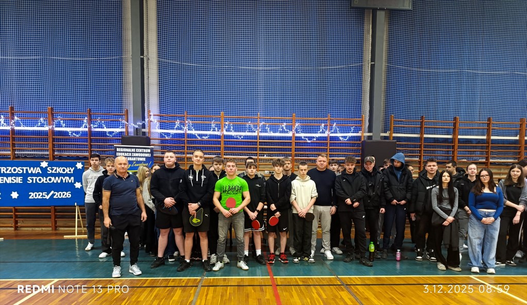 Mistrzostwa Szkoły Dziewcząt i Chłopców w Tenisie Stołowym 2025/2026