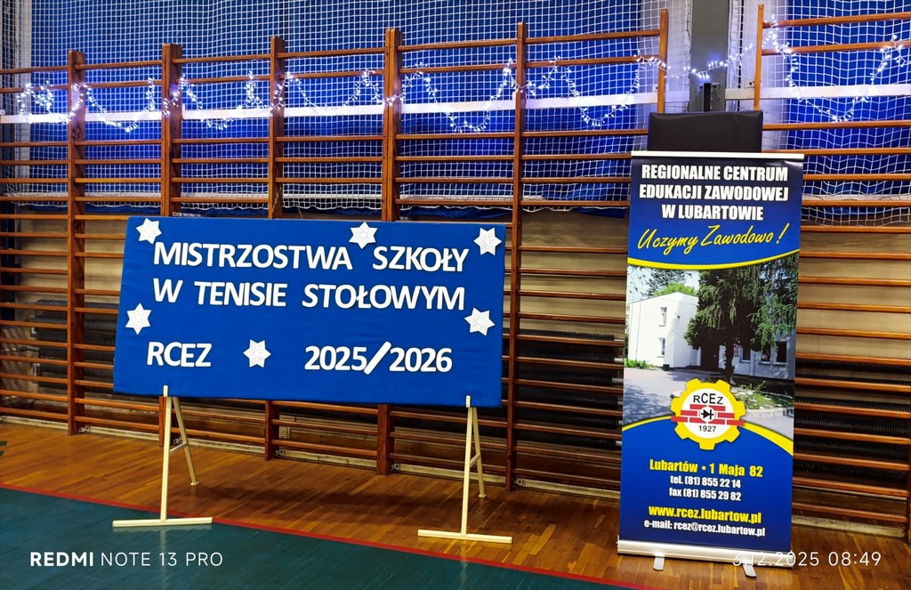 Mistrzostwa Szkoły Dziewcząt i Chłopców w Tenisie Stołowym 2025/2026