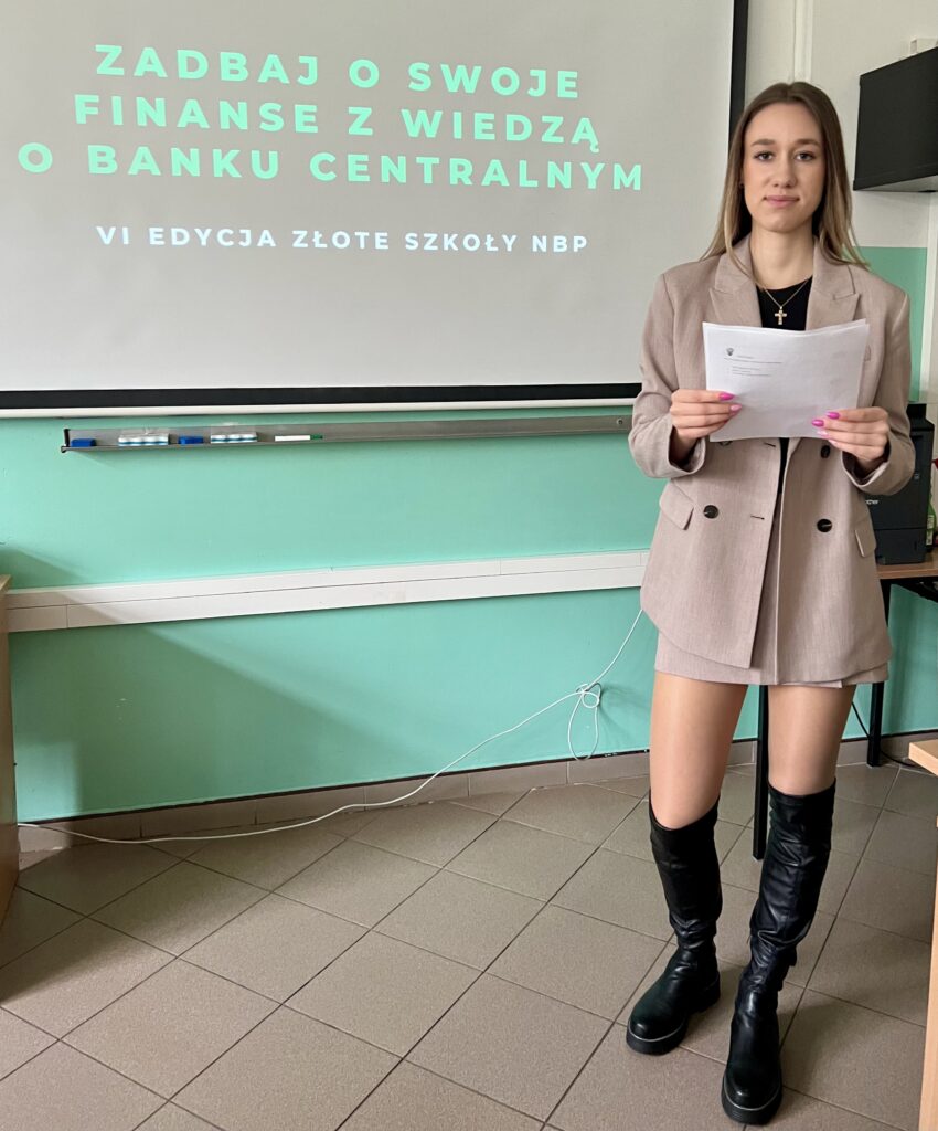 Warsztaty uczniowskie w ramach „Złotych Szkół NBP”