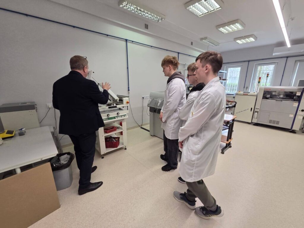 Wizyta uczniów w firmie Spółka Inżynierów SIM