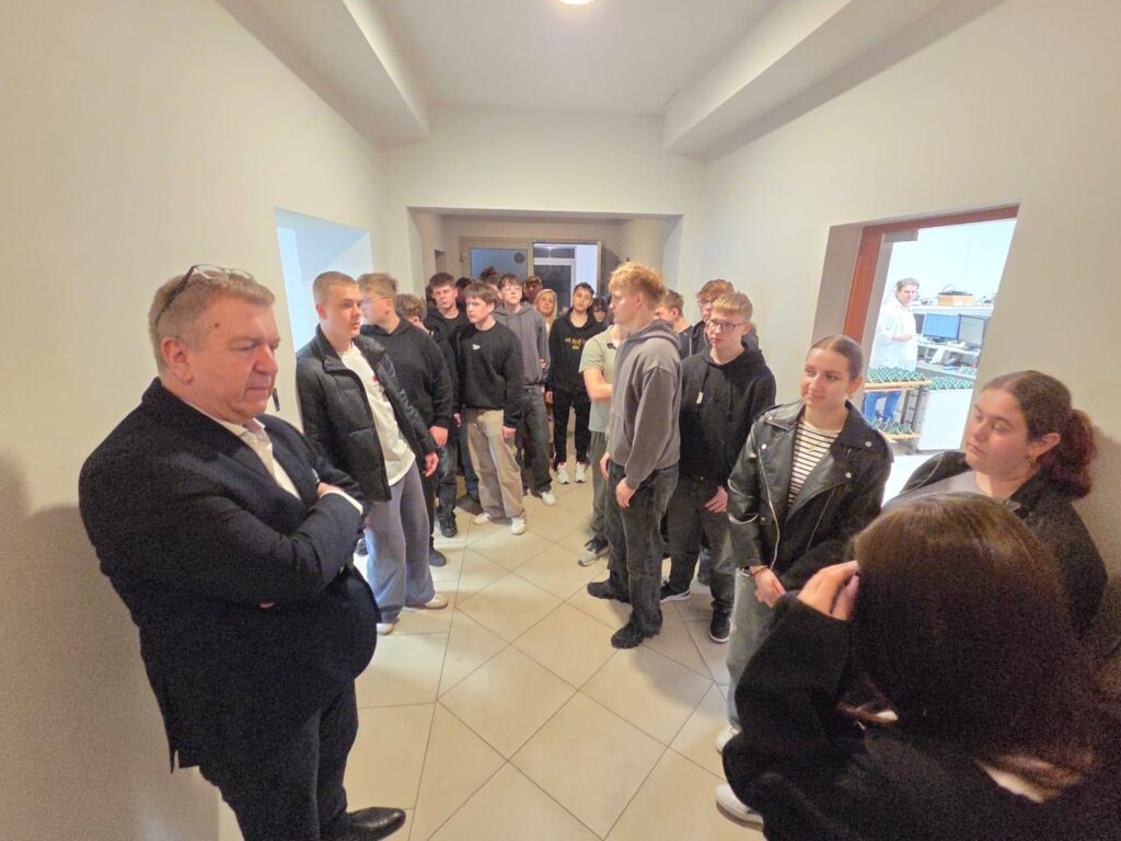 Wizyta uczniów w firmie Spółka Inżynierów SIM