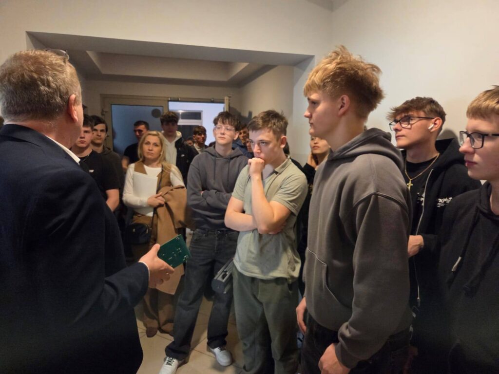 Wizyta uczniów w firmie Spółka Inżynierów SIM