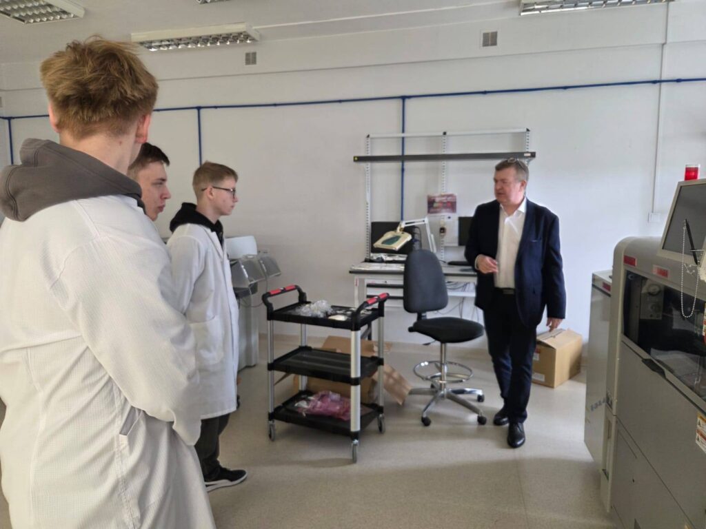 Wizyta uczniów w firmie Spółka Inżynierów SIM