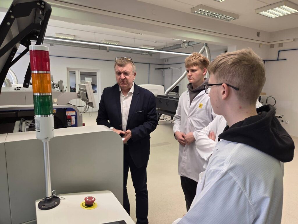 Wizyta uczniów w firmie Spółka Inżynierów SIM