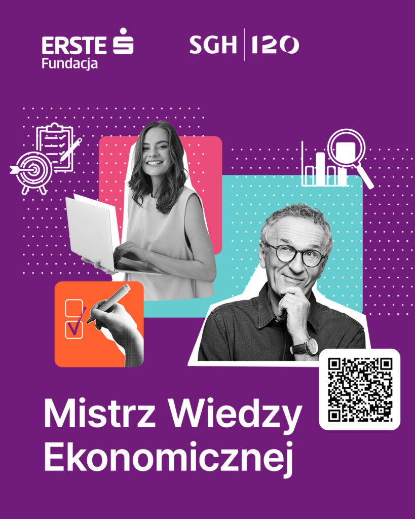 Test wiedzy ekonomicznej SGH +QR